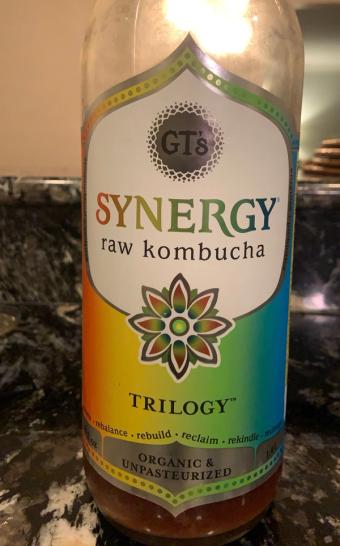 Gt's, GT's Synergy Organic Trilogy Kombucha 16 fl oz, barcode: 0722430110165, has 0 potentially harmful, 0 questionable, and
0 added sugar ingredients.