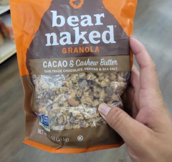 The Kellogg Company , CACAO & CASHEW BUTTER PEPITAS, SEA SALT & FAIR TRADE CHOCOLATE GRANOLA, CACAO & CASHEW BUTTER, barcode: 0884623101654, has 0 potentially harmful, 2 questionable, and
2 added sugar ingredients.