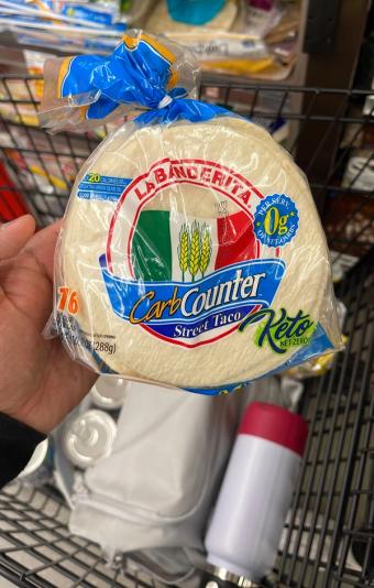 La Banderita, La Banderita CarbCounter Street Taco Flour Tortillas 16 ea, barcode: 0027331033170, has 4 potentially harmful, 4 questionable, and
0 added sugar ingredients.