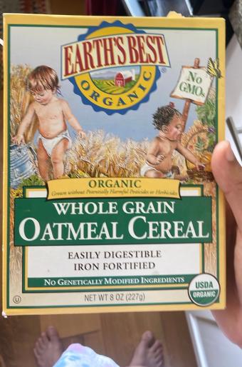 Earth's Best, Earth's Best Cereal 8 oz, barcode: 0023923900172, has 0 potentially harmful, 1 questionable, and
0 added sugar ingredients.