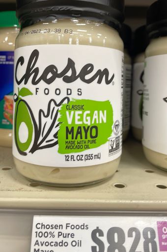 Chosen Foods, Llc , CLASSIC VEGAN MAYO, CLASSIC, barcode: 0815074021314, has 0 potentially harmful, 3 questionable, and
1 added sugar ingredients.