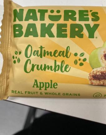 Nature's Bakery, Natures Bakery Apple Oatmeal Crumble 1.41 Oz, barcode: 0047495800005, has 2 potentially harmful, 2 questionable, and
    3 added sugar ingredients.