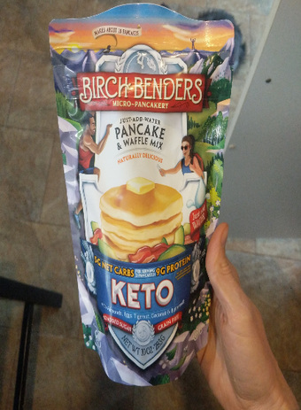 Birch Benders, Inc., KETO PANCAKE & WAFFLE MIX, KETO, barcode: 0810001560065, has 1 potentially harmful, 0 questionable, and
0 added sugar ingredients.