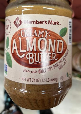 Wal-mart Stores, Inc., MEMBER'S MARK CREAMY ALMOND BUTTER, barcode: 0078742142005, has 0 potentially harmful, 0 questionable, and
    0 added sugar ingredients.