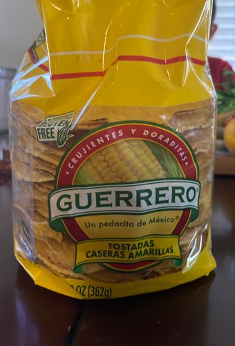 Guerrero Tortilleria, TOSTADAS CASERAS AMARILLAS, barcode: 0048564067008, has 3 potentially harmful, 2 questionable, and
    0 added sugar ingredients.