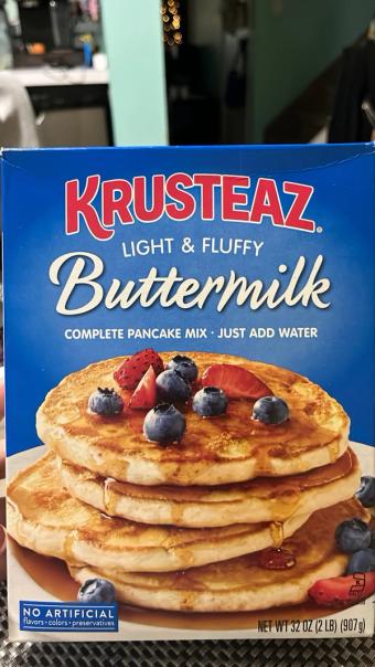 Continental Mills, Inc. , BUTTERMILK COMPLETE PANCAKE MIX, BUTTERMILK, barcode: 0041449001104, has 3 potentially harmful, 1 questionable, and
    2 added sugar ingredients.