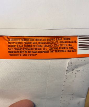 Reese's, Reese's Organic Milk Chocolate & Peanut Butter Cups 2 ea, barcode: 0034000938650, has 0 potentially harmful, 0 questionable, and
    2 added sugar ingredients.