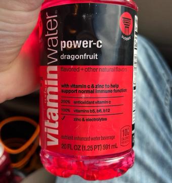 Energy Brands Inc.-glaceau, POWER-C DRAGONFRUIT FLAVORED NUTRIENT ENHANCED WATER BEVERAGE, POWER-C, barcode: 0786162010001, has 0 potentially harmful, 4 questionable, and
    2 added sugar ingredients.