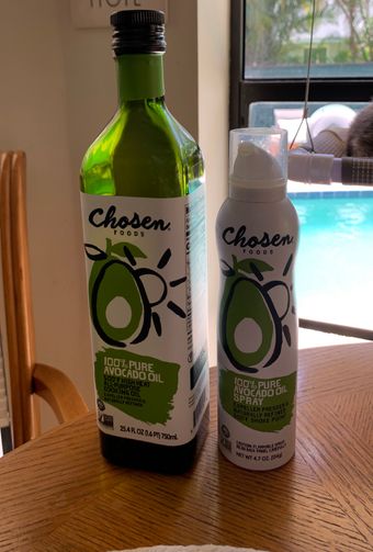 Chosen Foods, Llc , 100% PURE AVOCADO OIL SPRAY, barcode: 0853807005033, has 0 potentially harmful, 0 questionable, and
    0 added sugar ingredients.