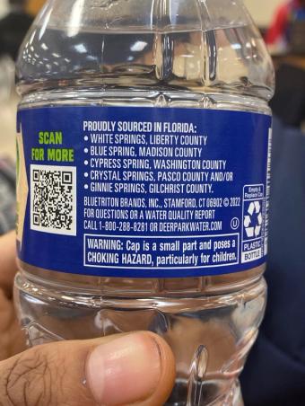 Deer Park, 500mL Bottled Water, barcode: 0082657500638, has 0 potentially harmful, 0 questionable, and
    0 added sugar ingredients.