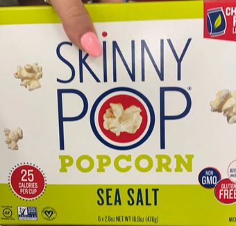 Amplify Snack Brands, Inc., SEA SALT POPCORN, SEA SALT, barcode: 0816925021224, has 0 potentially harmful, 2 questionable, and
    0 added sugar ingredients.