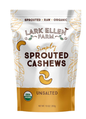 Lark Ellen Farm, Organic Sprouted Cashews , barcode: 0604310756178, has 0 potentially harmful, 0 questionable, and
    0 added sugar ingredients.