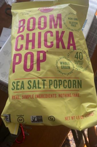 Angie's Artisan Treats, Llc, SEA SALT POPCORN, SEA SALT, barcode: 0892773000864, has 0 potentially harmful, 1 questionable, and
    0 added sugar ingredients.