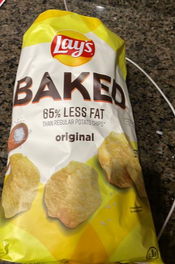 Frito-lay Company, ORIGINAL BAKED POTATO CRISPS, ORIGINAL, barcode: 0028400183826, has 1 potentially harmful, 3 questionable, and
2 added sugar ingredients.