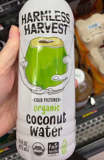 Harmless Harvest Inc., Harmless Harvest Organic Coconut Water, barcode: 0859078002153, has 0 potentially harmful, 0 questionable, and
    0 added sugar ingredients.