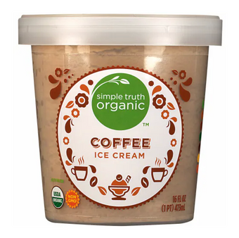 Kroger, Simple Truth Organic Coffee Ice Cream , barcode: 0001111078696, has 0 potentially harmful, 0 questionable, and
    1 added sugar ingredients.