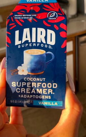Laird Superfood, Llc, VANILLA SUPERFOOD CREAMER, VANILLA, barcode: 0810005130578, has 0 potentially harmful, 0 questionable, and
1 added sugar ingredients.