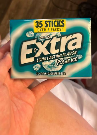 Wm. Wrigley Jr. Company, EXTRA LONG LASTING FLAVOR POLAR ICE SUGARFREE GUM, barcode: 0022000017888, has 7 potentially harmful, 1 questionable, and
0 added sugar ingredients.