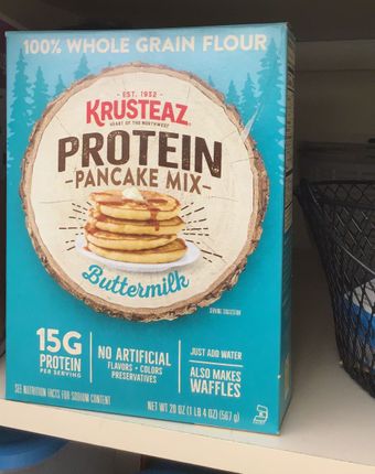 Continental Mills, Inc. , BUTTERMILK PROTEIN PANCAKE MIX, BUTTERMILK, barcode: 0041449471792, has 3 potentially harmful, 1 questionable, and
2 added sugar ingredients.