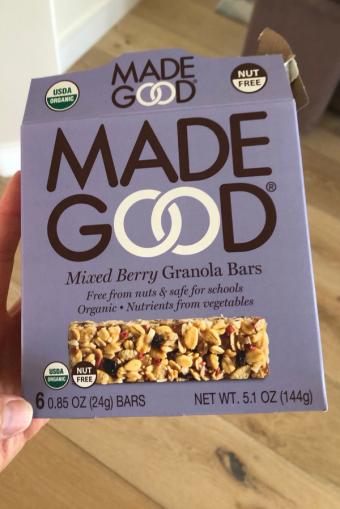 Made Good, Made Good Mixed Berry Granola Bars 6-0.85 oz Packs, barcode: 0687456213064, has 0 potentially harmful, 2 questionable, and
2 added sugar ingredients.