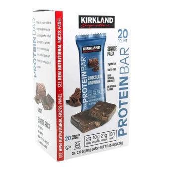 Kirkland Signature, Protein Bar, barcode: 0096619516698, has 0 potentially harmful, 3 questionable, and
    0 added sugar ingredients.