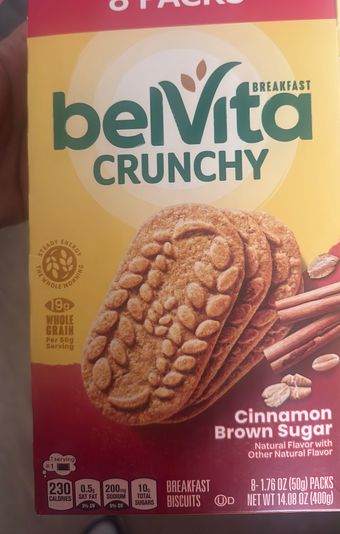 Belvita, belVita Breakfast Biscuits 8 ea, barcode: 0044000063245, has 1 potentially harmful, 4 questionable, and
    4 added sugar ingredients.