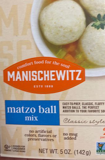 R.a.b. Food Group, Llc, MATZO BALL MIX, barcode: 0072700000079, has 1 potentially harmful, 0 questionable, and
    0 added sugar ingredients.