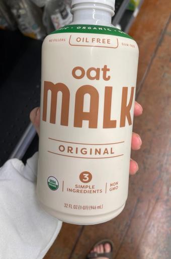 Malk, ORIGINAL ORGANIC OAT MALK, ORIGINAL, barcode: 0865743000348, has 0 potentially harmful, 0 questionable, and
    0 added sugar ingredients.