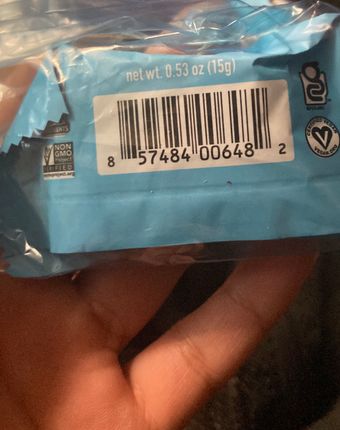 Unreal, Unreal Dark Chocolate Coconut Bar 0.53 Oz, barcode: 0857484006482, has 0 potentially harmful, 0 questionable, and
    1 added sugar ingredients.