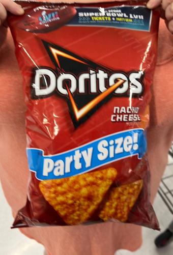 Doritos , Doritos Tortilla Chips Nacho Cheese Flavored 14 1/2 Oz, barcode: 0028400517799, has 9 potentially harmful, 7 questionable, and
    2 added sugar ingredients.