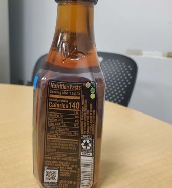Pepsico, Inc, Pure Leaf Sweet Tea 18.5 Fluid Ounce Plastic Bottle, barcode: 0012000286193, has 0 potentially harmful, 1 questionable, and
    1 added sugar ingredients.