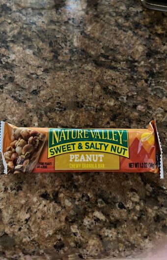General Mills Sales, Inc., NtVly Swt&SltyNut Pnt GrnlaBar, barcode: 0016000442825, has 3 potentially harmful, 4 questionable, and
    4 added sugar ingredients.