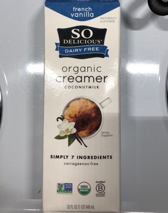 Danone Us, Llc, FRENCH VANILLA ORGANIC CREAMER COCONUTMILK, FRENCH VANILLA, barcode: 0744473941247, has 0 potentially harmful, 1 questionable, and
    1 added sugar ingredients.