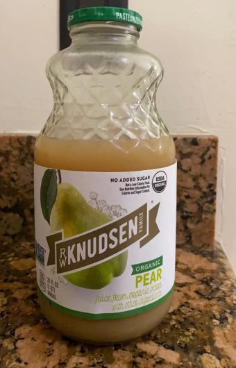 Knudsen & Sons Inc, PEAR ORGANIC JUICE FROM ORGANIC PEARS, PEAR, barcode: 0074682107043, has 0 potentially harmful, 0 questionable, and
    0 added sugar ingredients.