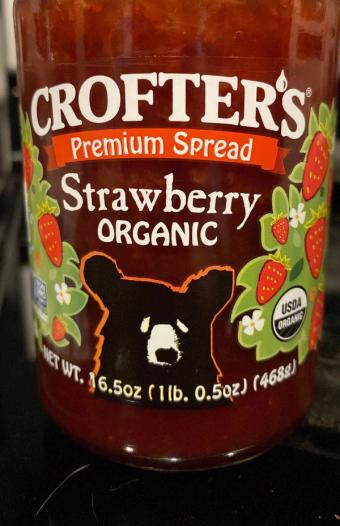 Recordable Media Services, Inc., ORGANIC PREMIUM SPREAD, STRAWBERRY , barcode: 0067275006519, has 0 potentially harmful, 1 questionable, and
1 added sugar ingredients.