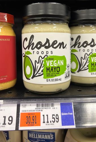 Chosen Foods, Llc , CLASSIC VEGAN MAYO, CLASSIC, barcode: 0815074021314, has 0 potentially harmful, 3 questionable, and
1 added sugar ingredients.