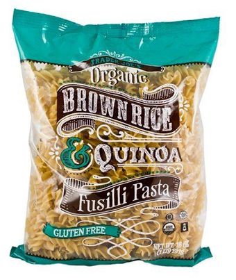 Trader Joe's, Trader Joe's Brown Rice and Quinoa Fusili, barcode: 076210111041, has 0 potentially harmful, 0 questionable, and
    0 added sugar ingredients.