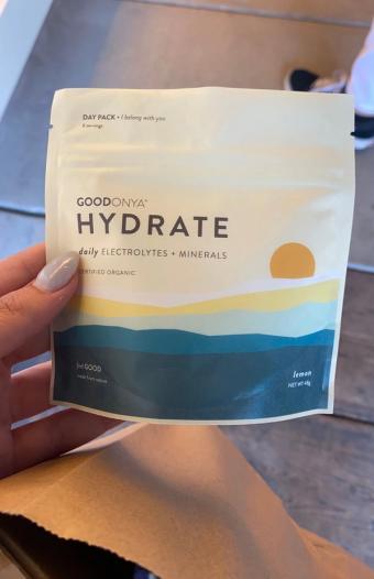 Goodonya, Hydrate: Daily Electrolytes, barcode: 0858151003247, has 0 potentially harmful, 1 questionable, and
    0 added sugar ingredients.