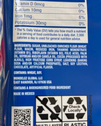 Oreo, Oreo Original Double Stuff Family Size, barcode: 0044000060251, has 3 potentially harmful, 3 questionable, and
    2 added sugar ingredients.