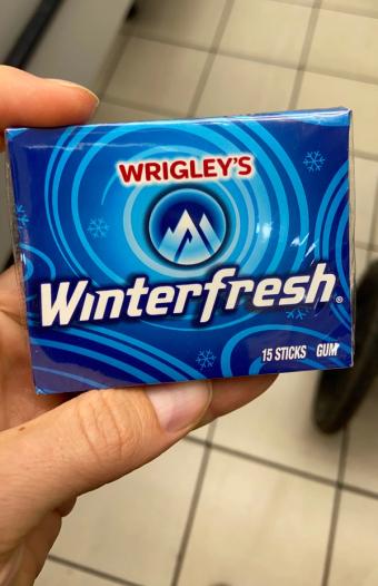 Wrigley's, Winterfresh Gum, barcode: 0000002266901, has 5 potentially harmful, 1 questionable, and
    3 added sugar ingredients.
