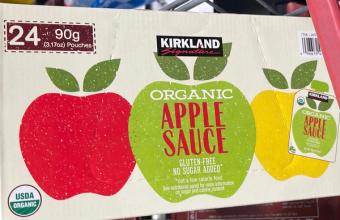 Costco Companies Inc., ORGANIC APPLE SAUCE, barcode: 0096619458837, has 0 potentially harmful, 0 questionable, and
    0 added sugar ingredients.