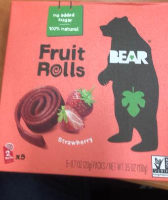 Arepas De La Finca Columbiana, Inc., STRAWBERRY FRUIT ROLLS, STRAWBERRY, barcode: 0817946020074, has 0 potentially harmful, 0 questionable, and
    0 added sugar ingredients.