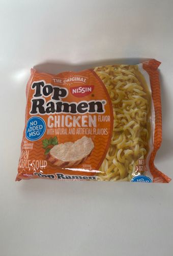 Nissin Foods Usa Co Inc, NISSIN, TOP RAMEN, RAMEN NOODLE SOUP, CHICKEN, barcode: 0070662010037, has 5 potentially harmful, 5 questionable, and
    1 added sugar ingredients.
