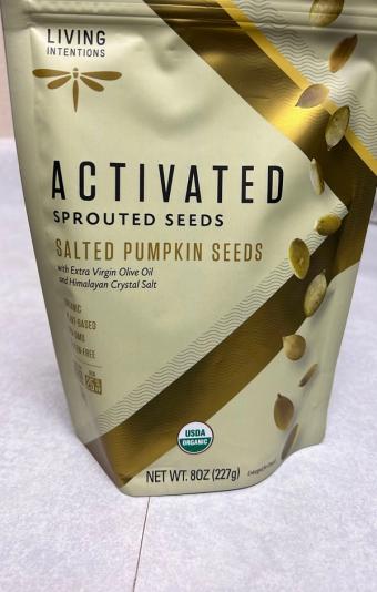 Living Intentions, Llc, SPROUTED PUMPKIN SEEDS, barcode: 0813700020236, has 0 potentially harmful, 0 questionable, and
    0 added sugar ingredients.