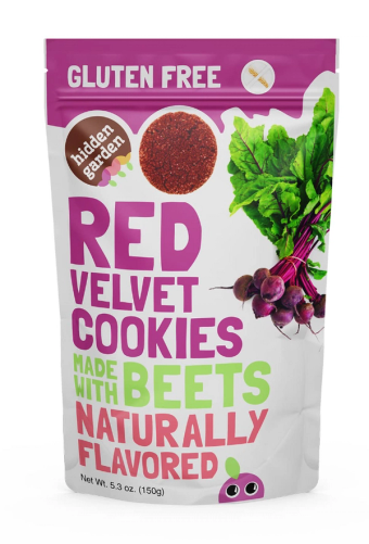 Max Protection, Llc , Hidden Garden Red Velvet Cookies with Beets, barcode: 0817202005005, has 0 potentially harmful, 0 questionable, and
    2 added sugar ingredients.