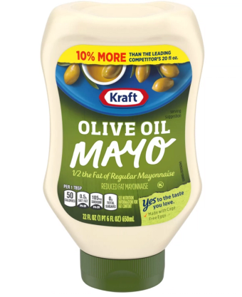 Kraft, Kraft Olive Oil Mayo 22 oz, barcode: 0021000026784, has 3 potentially harmful, 3 questionable, and
    1 added sugar ingredients.