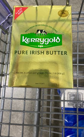 Gs1 Ireland, PURE IRISH BUTTER, barcode: 0767707013138, has 0 potentially harmful, 0 questionable, and
    0 added sugar ingredients.