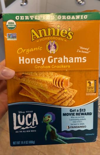 Annie's, Annie's Organic Honey Grahams Graham Crackers 14.4 oz, barcode: 0013562000524, has 0 potentially harmful, 2 questionable, and
3 added sugar ingredients.