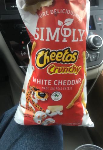 Frito-lay Company, WHITE CHEDDAR CRUNCHY CHEESE FLAVORED SNACKS, WHITE CHEDDAR, barcode: 0028400171816, has 2 potentially harmful, 5 questionable, and
0 added sugar ingredients.