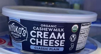 Miyoko's Kitchen, CLASSIC PLAIN ORGANIC CASHEW MILK CREAM CHEESE, CLASSIC PLAIN, barcode: 0857554005704, has 0 potentially harmful, 0 questionable, and
    0 added sugar ingredients.